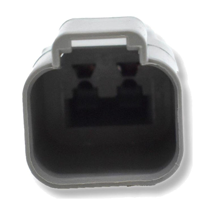 Bluewater 2 Position DT Male Connector with Wedge Lock, Deutsch Compatible