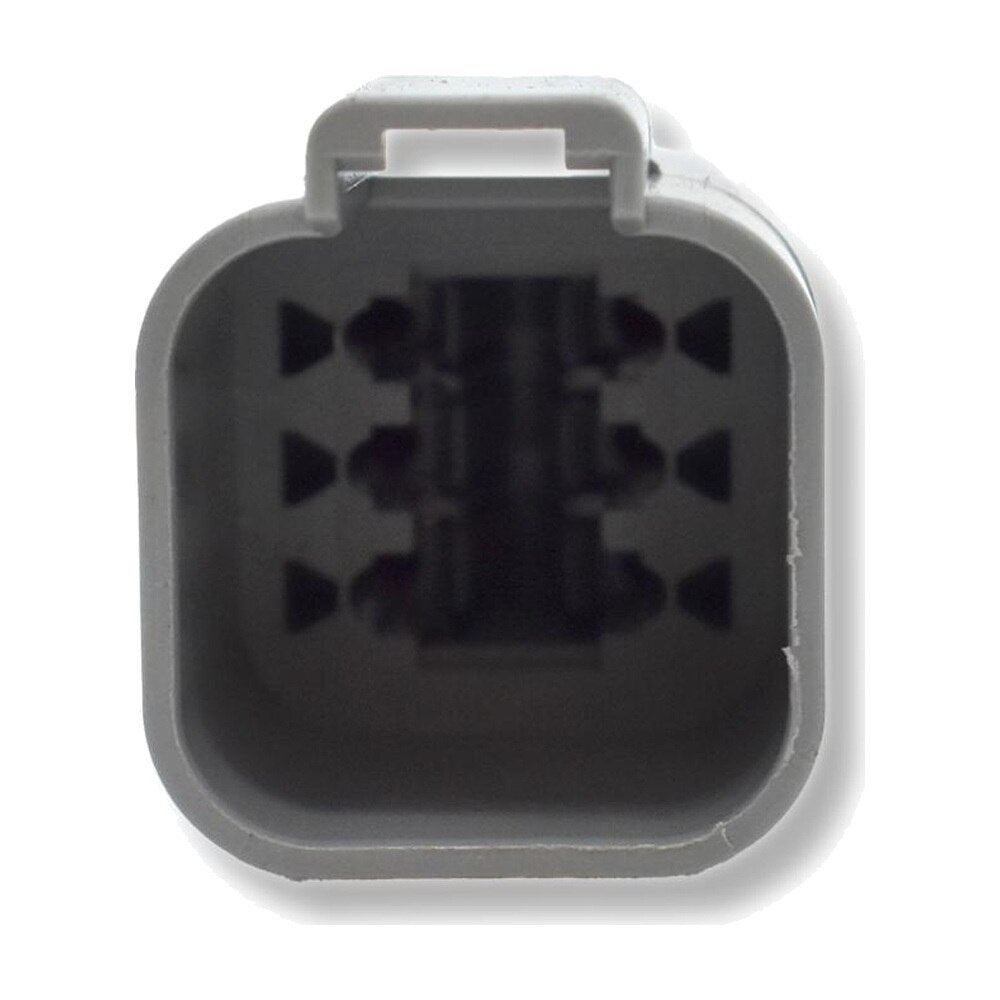 Bluewater 6 Position DT Male Connector with Wedge Lock, Deutsch Compatible