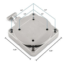 Cannon Low Profile Swivel Base Stanless Steel — 3