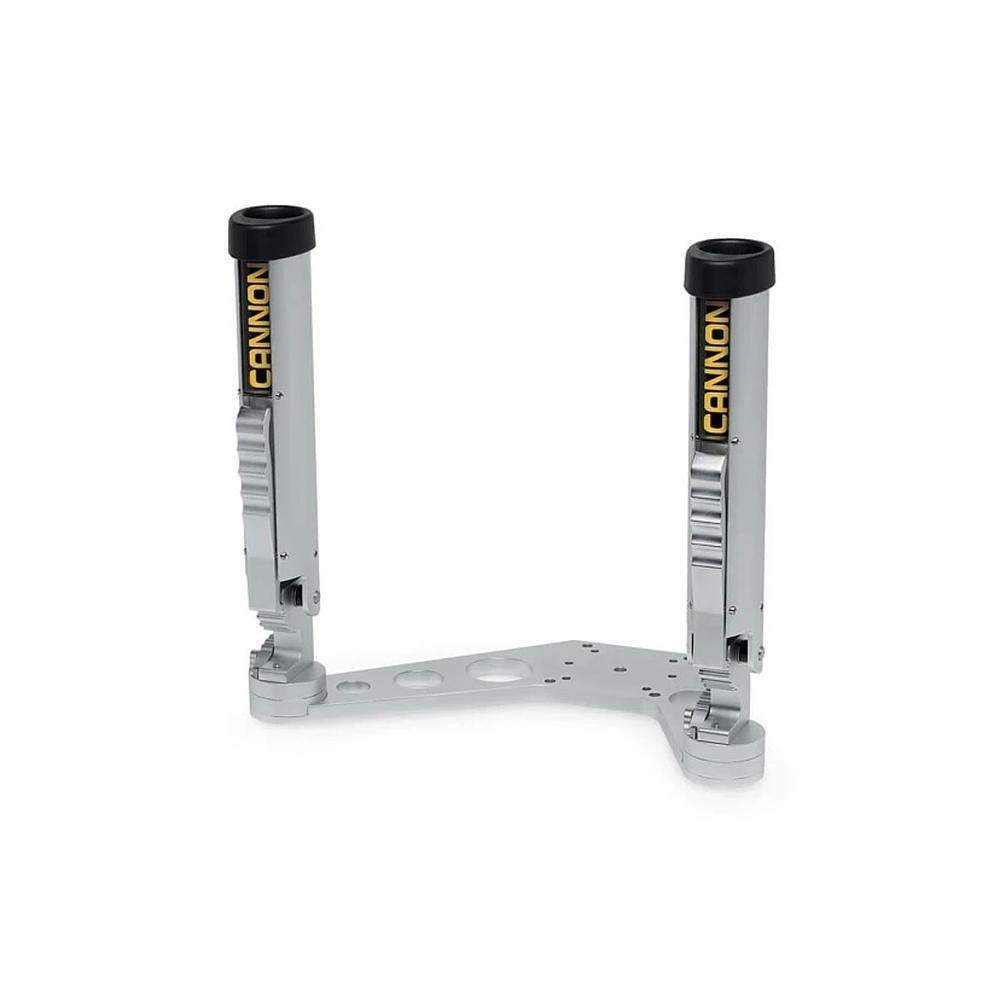 Cannon Downrigger Mount Dual Axis Rod Holder x 2 — 1