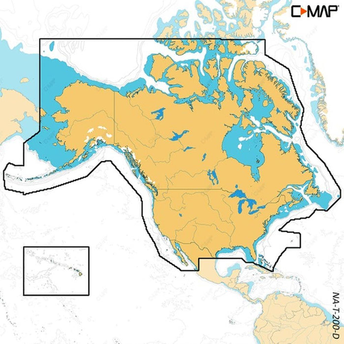 C-MAP Discover X Coastal North America microSD — 1