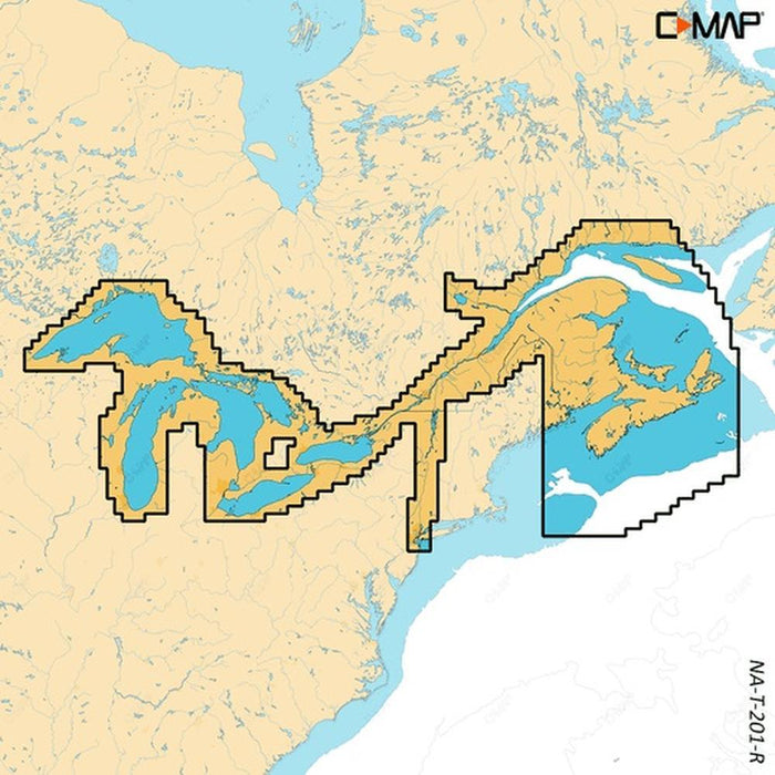 C-MAP Reveal X Coastal Great Lakes microSD — 1