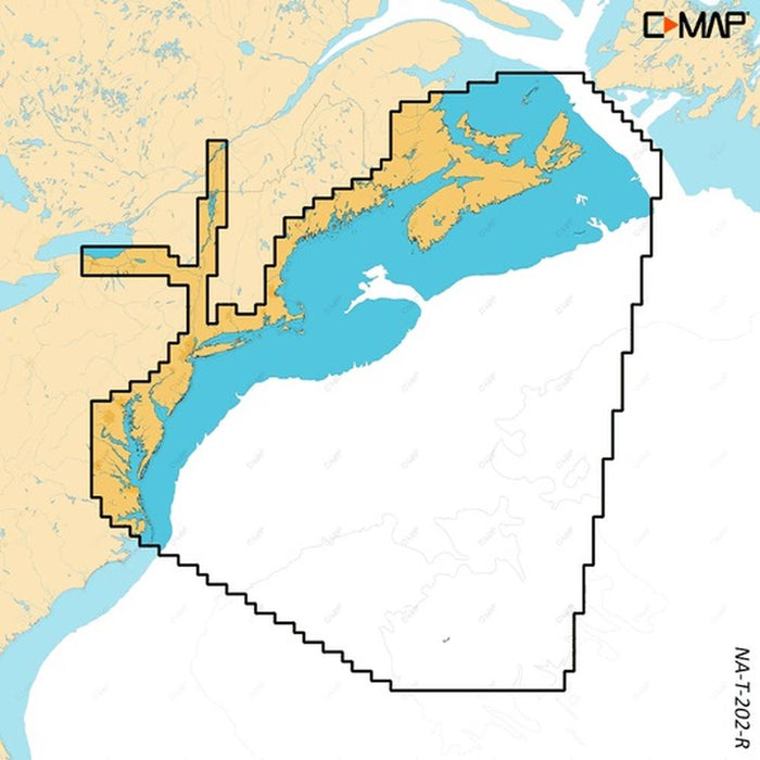 C-MAP Reveal X Coastal Nova Scotia to Chesapeake Bay microSD — 1