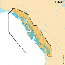 C-MAP Reveal X Coastal British Columbia and Puget Sound microSD — 1