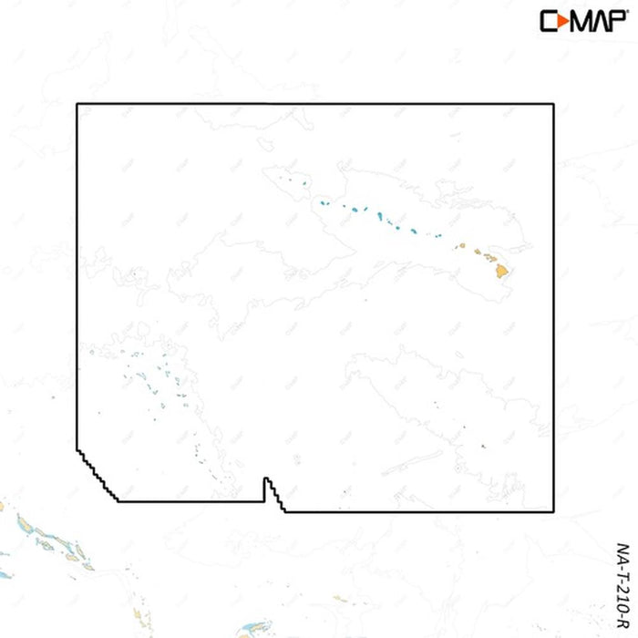 C-MAP Reveal X Coastal Hawaii, Marshall Islands and French Polynesia microSD — 1
