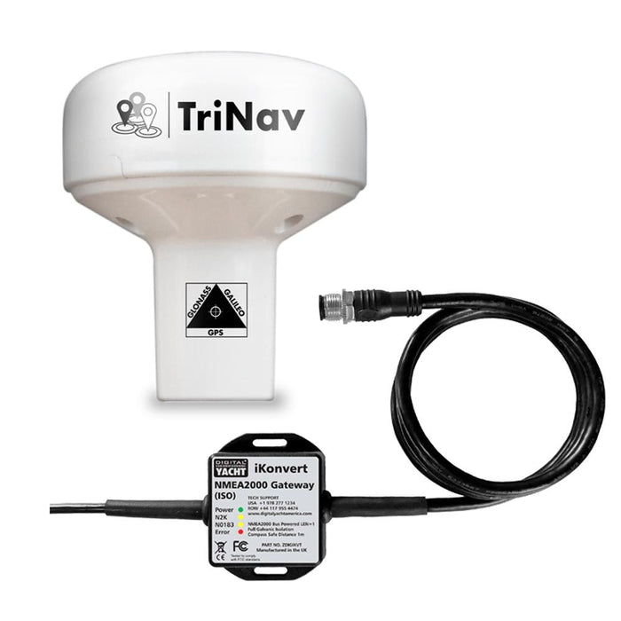 Digital Yacht GPS160 TriNav GPS. Glonass, Galileo Sensor NMEA2000 iKonvert  Bundle — 1