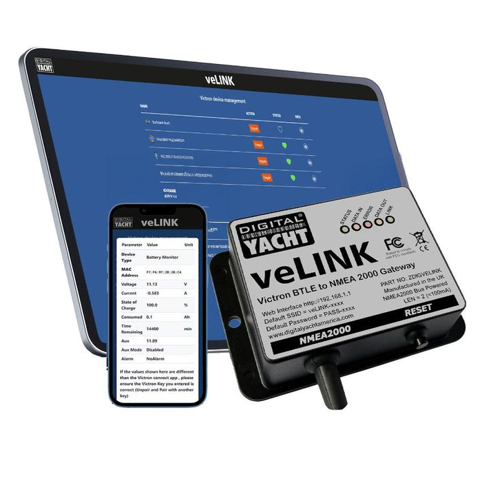 Digital Yacht VELINK Victron BLE to NMEA2000 Interface — 1