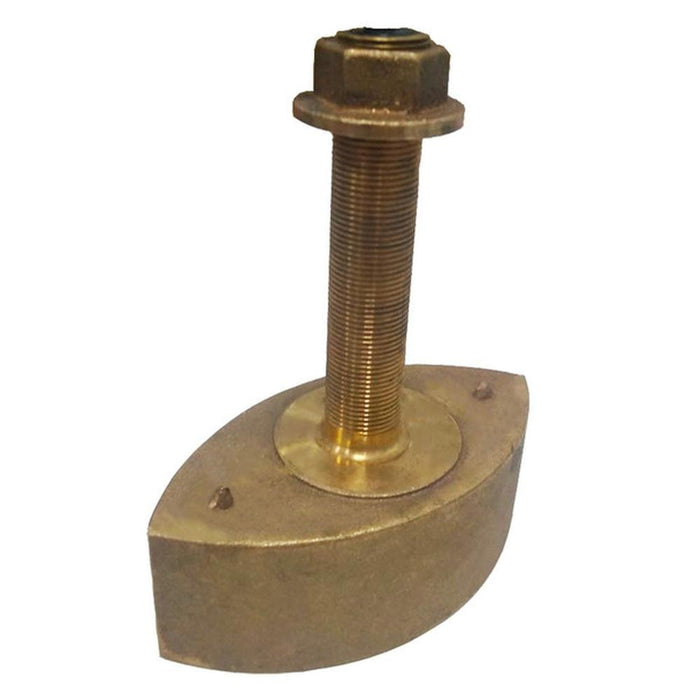 Echonautics CB131MA600 600w 80-130kHz Medium CHIRP Bronze Thru-Hull — 1