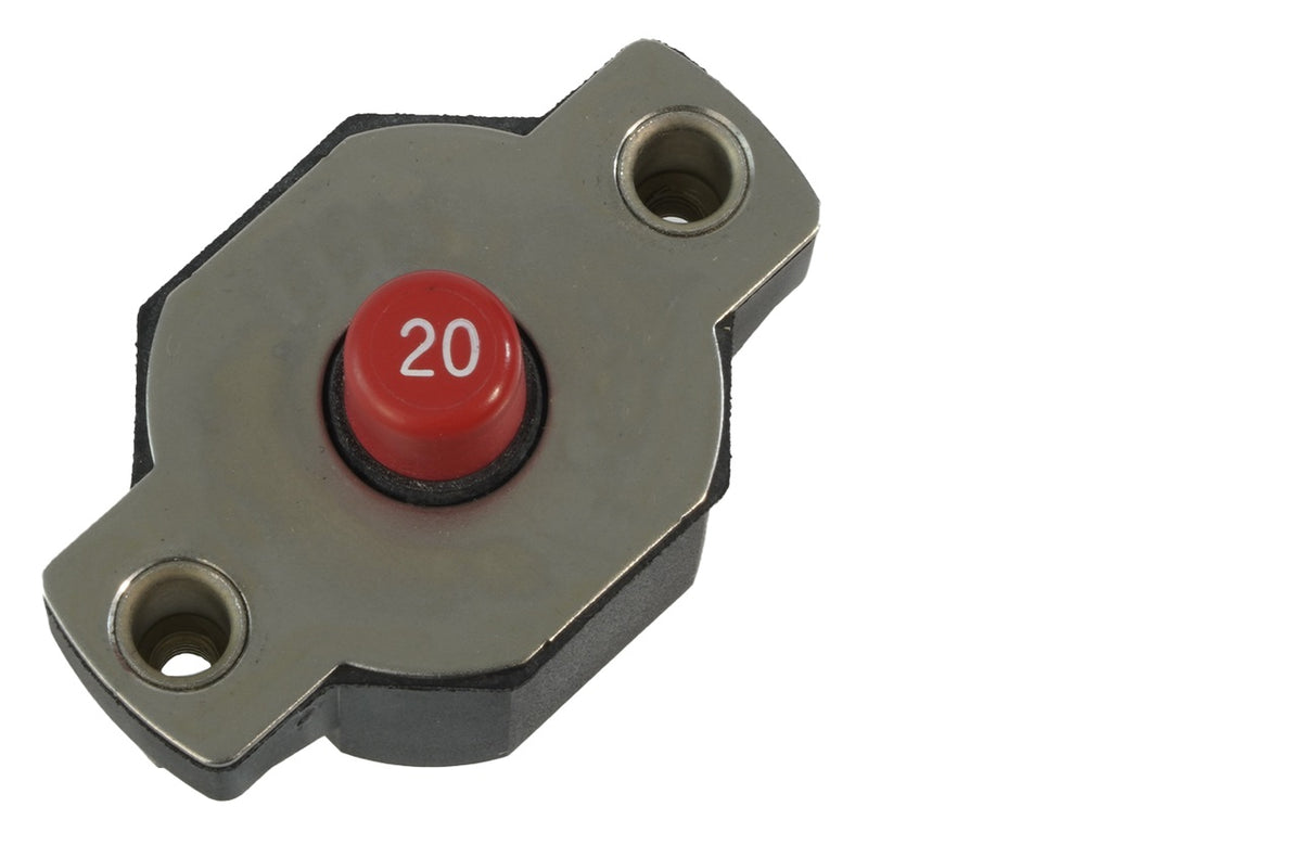 EGIS 20A Medium Duty Push Button Circuit Breaker