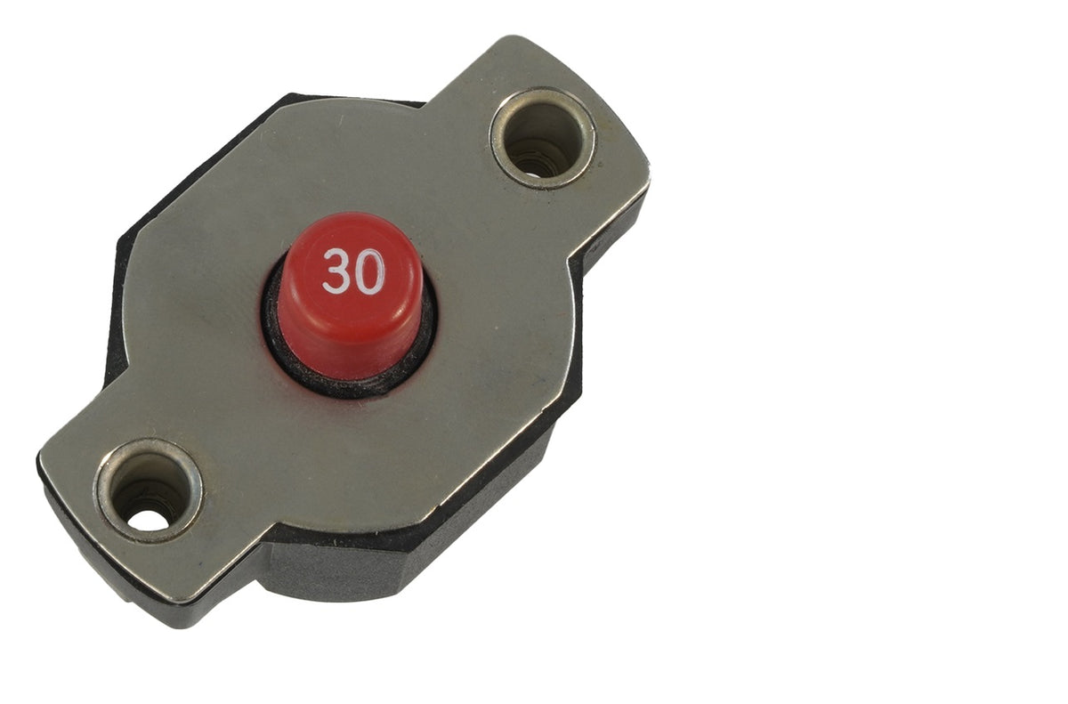 EGIS 30A Medium Duty Push Button Circuit Breaker