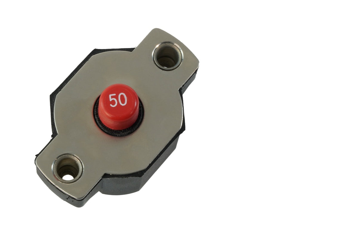 EGIS 50A Medium Duty Push Button Circuit Breaker