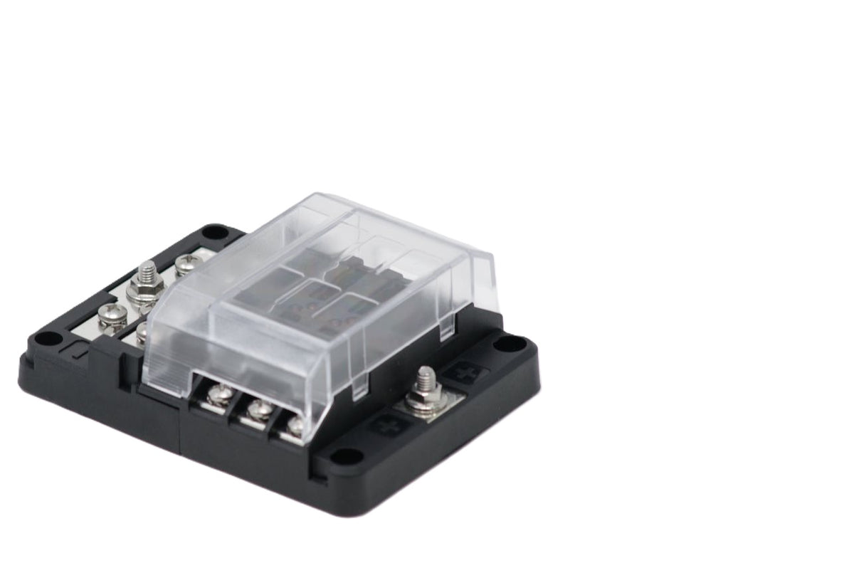 EGIS RT Fuse Block 6 Circuit with Ground and LED Indication