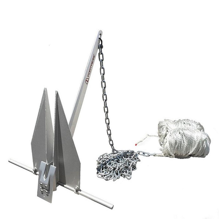 Fortress FX-7 4LB Anchor Anchoring System 250ft 3/8in Line, 15ft 1/4in G30 — 1