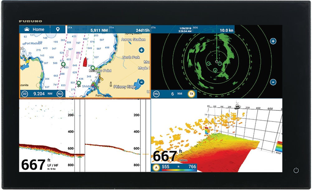 Furuno TZT-19F 19in TZtouch3 Multifunction Display