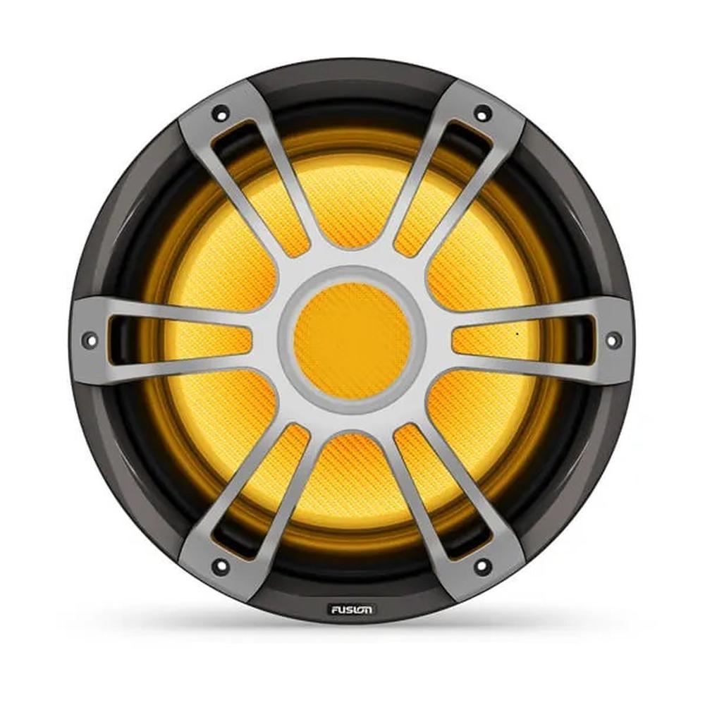 Fusion SG-SL123SPG 12in 600 Watt Sub-Woofer Sports Grill Gray — 1