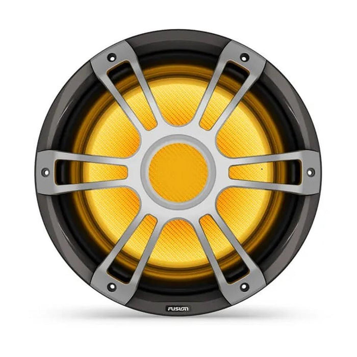 Fusion SG-SL123SPG 12in 600 Watt Sub-Woofer Sports Grill Gray — 1