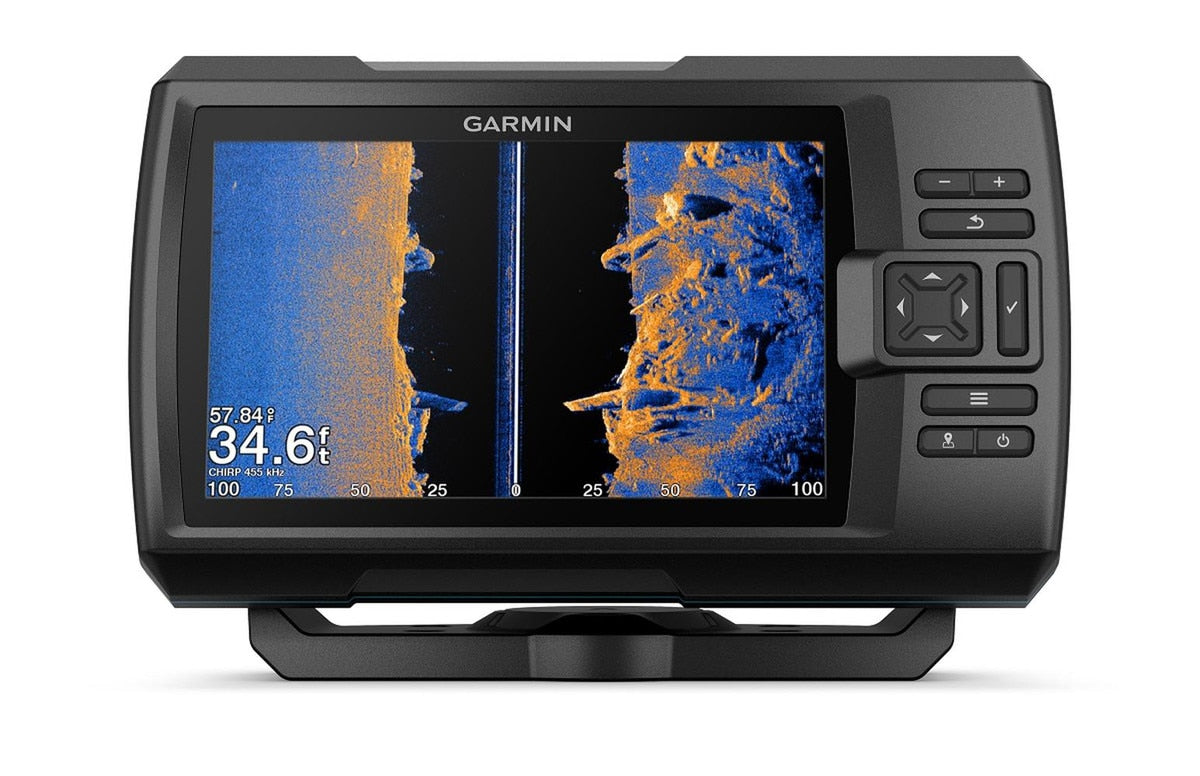 Garmin Striker Vivid 7sv 7in Fishfinder GPS Track Plotter With GT52