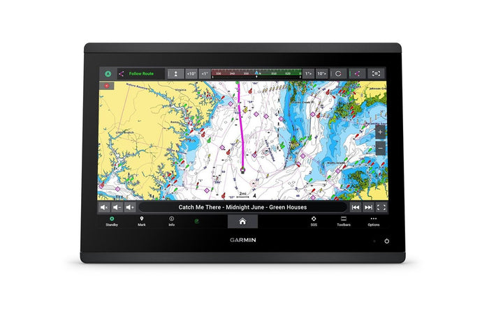 Garmin GPSMAP 1623 16in GPS Chart Plotter Worldwide Basemap — 1