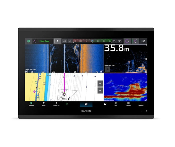 Garmin GPSMAP 9017xsv 17in MFD Worldwide Basemap and Sonar — 1