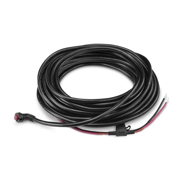 Garmin 010-12067-10 48ft Power Cable for XHD2, 12AWG Right Angle Connector