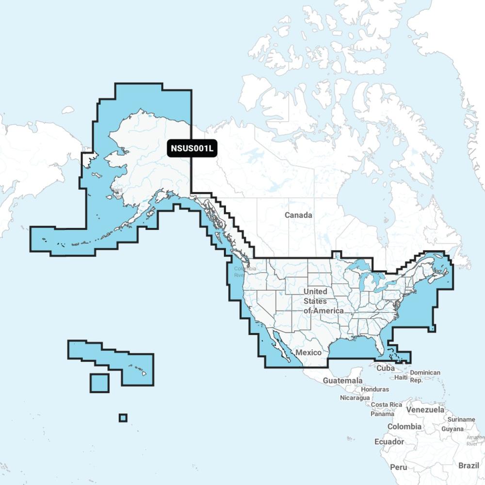 Garmin NSUS001L Navionics+ U.S. & Coastal Canada microSD — 1