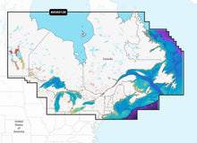 Garmin NVUS012R Navionics+ Vision+ Canada East & Great Lakes microSD — 1