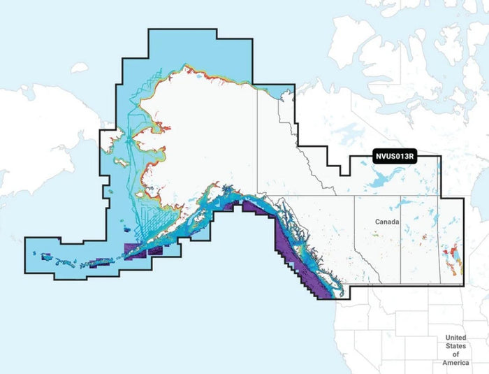 Garmin NVUS013R Navionics+ Vision+ Canada West & Alaska microSD — 1