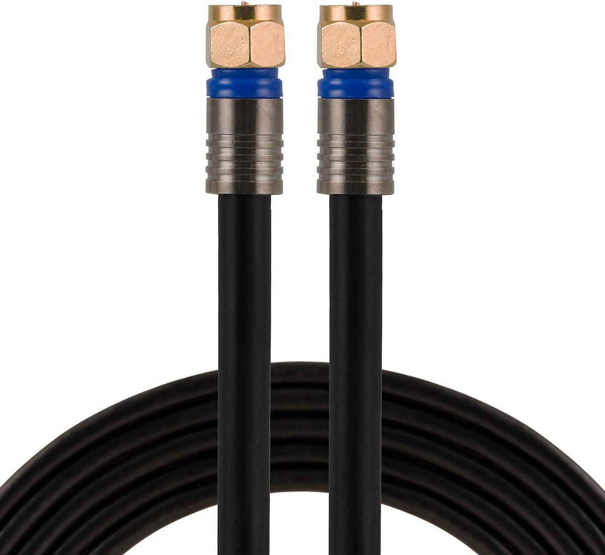 RG6 Coaxial Cable 15ft With F-type Connectors