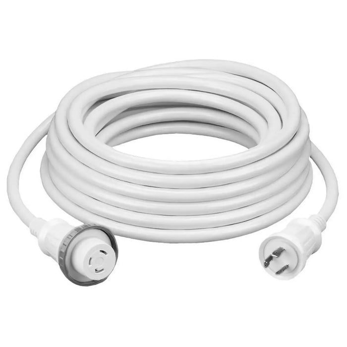 Hubbell HBL61CM03W 30A 25ft White Shore Cord