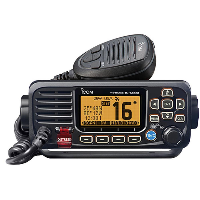 Icom M330G Black VHF With GPS — 1