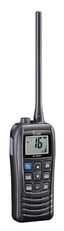 Icom M37 Hand Held VHF 6 Watt Floating — 1