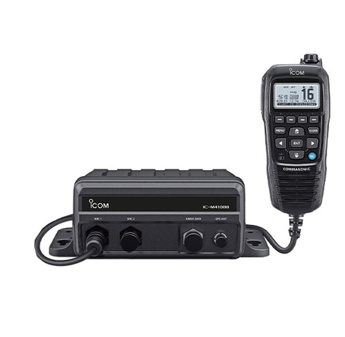 Icom M410BB Black Box VHF With HM195GB Black — 1