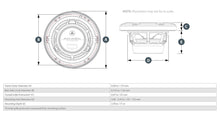 JL Audio M3 6.5in Coaxial Speakers White Classic Grille — 2