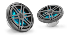 JL Audio M3 6.5in Coaxial Speakers Gray Sport Grille with RGB LED — 1