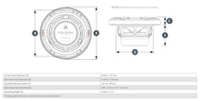 JL Audio M3 6.5in Coaxial Speakers White Sport Grille — 2