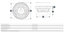 JL Audio M3 7.7in Coaxial Speakers White Classic Grille — 2