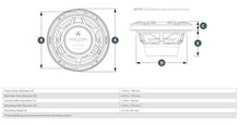 JL Audio M3 7.7in Coaxial Speakers Gray Sport Grille — 2