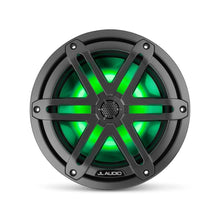 JL Audio M3 7.7in Coaxial Speakers Gray Sport Grille with RGB LED — 5