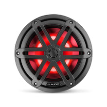 JL Audio M3 7.7in Coaxial Speakers Gray Sport Grille with RGB LED — 6