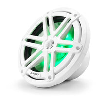 JL Audio M3 7.7in Coaxial Speakers White Sport Grille with RGB LED — 3
