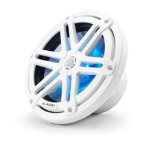 JL Audio M3 7.7in Coaxial Speakers White Sport Grille with RGB LED — 5