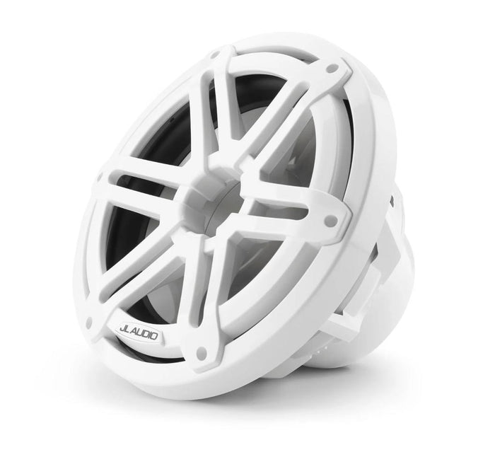 JL Audio M3 10in Marine Subwoofer White Sport Grille — 1