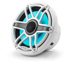 JL Audio M6 7.7in Coaxial Speakers White Sport Grille with RGB LED — 5