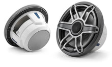 JL Audio M6 7.7in Coaxial Speakers Titanium Sport Grille — 1
