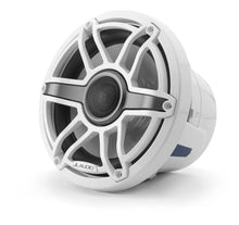 JL Audio M6 8.8in Coaxial Speakers White Sport Grille — 5