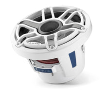 JL Audio M6 8.8in Coaxial Speakers White Sport Grille — 6