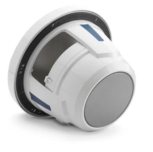 JL Audio M6 8in Subwoofer with White Classic Grille Infinite Baffle — 3
