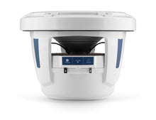 JL Audio M6 8in Subwoofer with White Classic Grille Infinite Baffle — 4