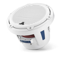 JL Audio M6 8in Subwoofer with White Classic Grille Infinite Baffle — 5