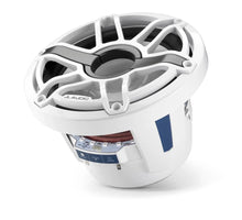 JL Audio M6 8in Subwoofer with White Sport Grille Infinite Baffle, RGB LED — 7